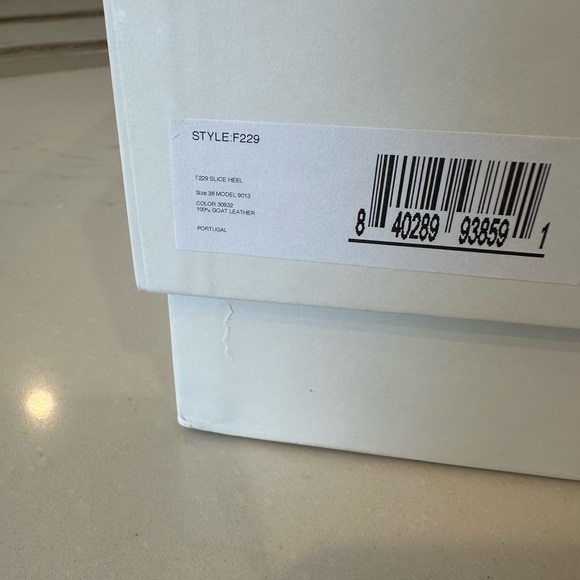 SIMON MILLER Yellow Slice Heeled Sandals size 38 - Picture 6 of 6